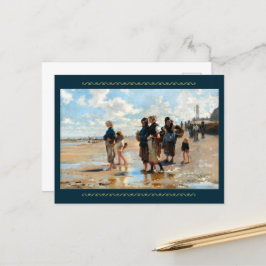 Cartão Postal Parado em Peixe por John Singer Sargent