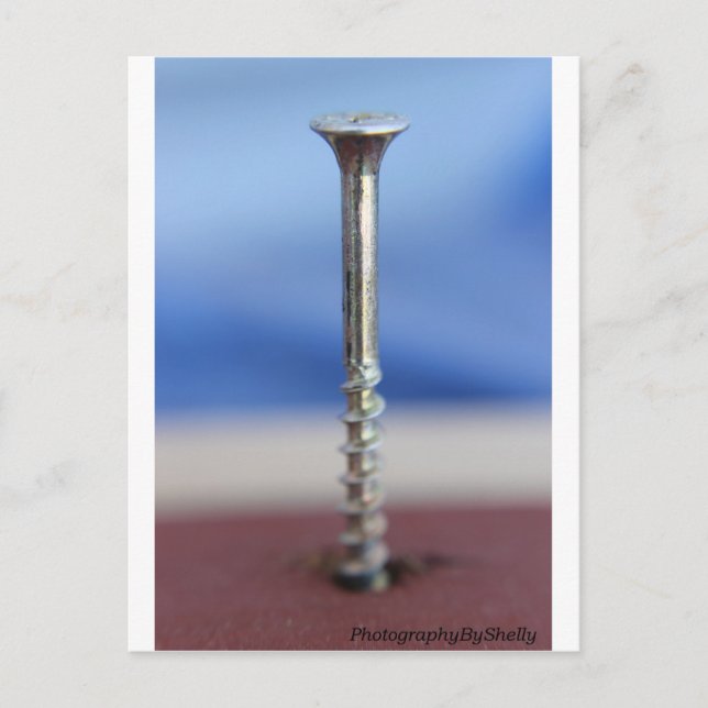 Cartão Postal Parafuso (Frente)