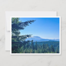 Cartão Postal paragem na estrada cênica