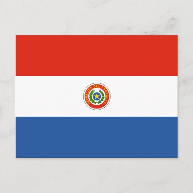 Cartão Postal Paraguai (Frente)