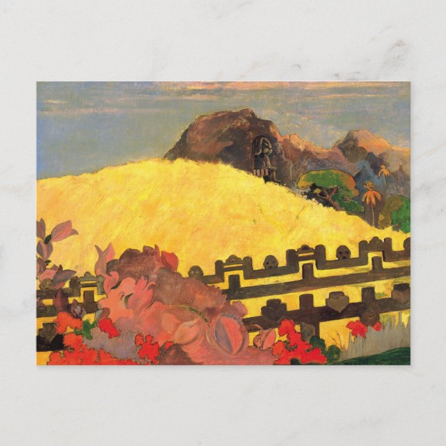 Cartão Postal 'Parahi Te Marae' - Paul Gauguin (Frente)