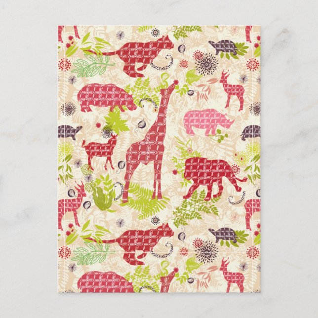 Cartão Postal Paraíso da selva (Frente)