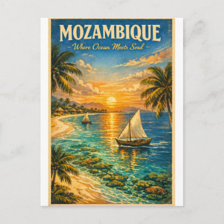 Cartão Postal Paraíso de Moçambique – Viagens ao Estilo Vintage