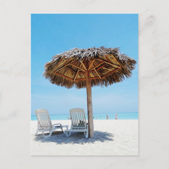 Cartão Postal Paraíso em Varadero (Frente)