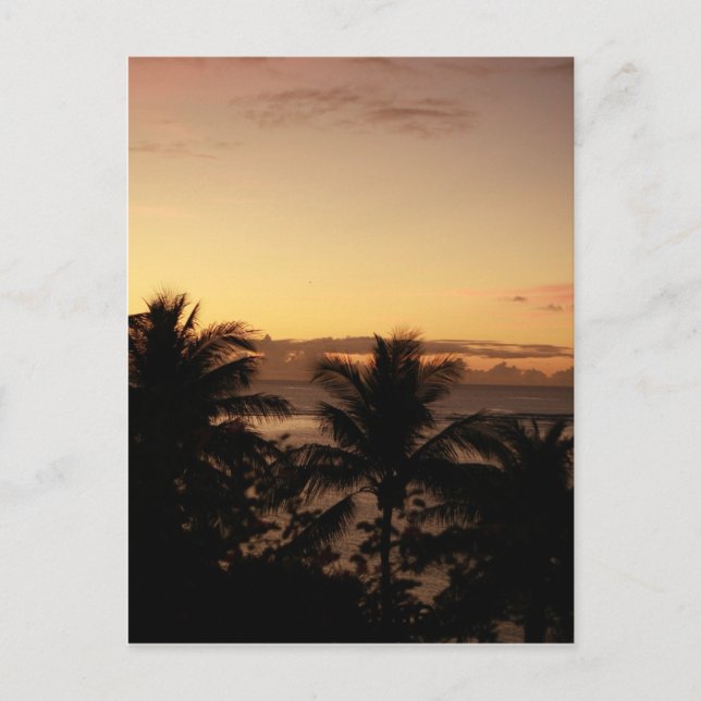 Cartão Postal Paraíso - Guam (Frente)