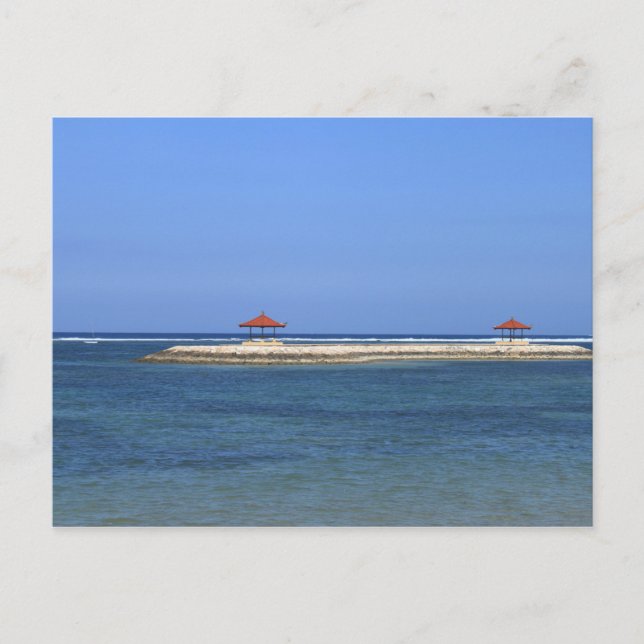 Cartão Postal Paraíso tropical (Frente)