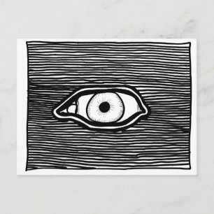 Cartão Postal ParanormalPrints Post Card 'Omniscient Eye'