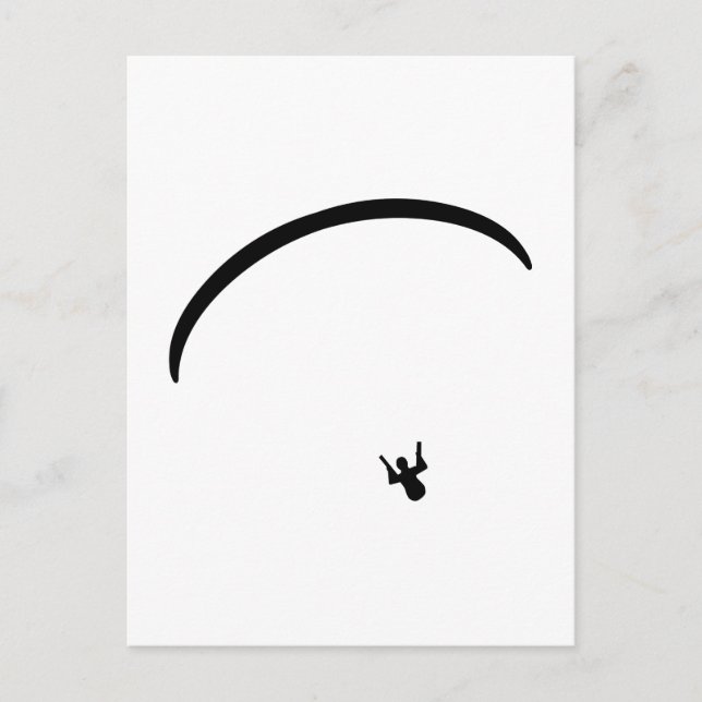 Cartão Postal Parapente (Frente)