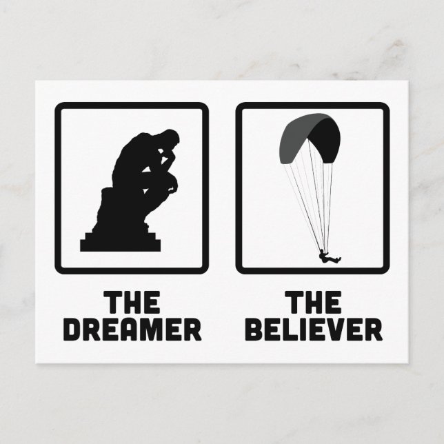 Cartão Postal Parapente (Frente)