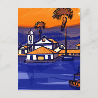 Cartão Postal Paraty - Rio de Janeiro - Brasil