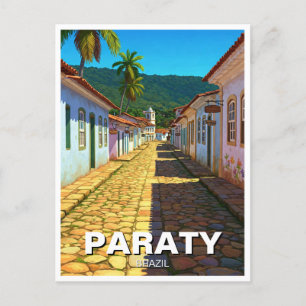 Cartão Postal Paraty Viagens Brasil