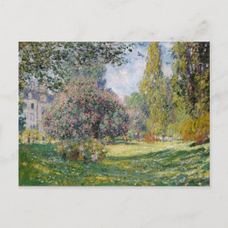 Cartão Postal Parc Monceau - Claude Monet