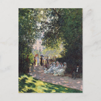 Cartão Postal Parc Monceau - Claude Monet
