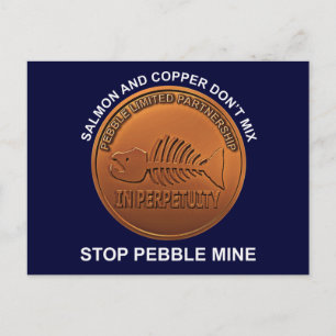 Cartão Postal Parem Com O Pebble Mine - Penny