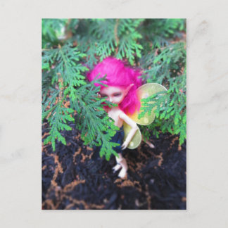 Cartão Postal Parêntese De Urso Pequeno, Boneca Amarrada Asiátic