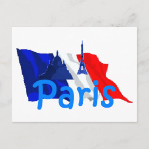 Cartão postal PARIS