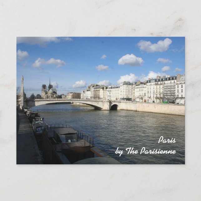 CARTÃO POSTAL PARIS (Frente)