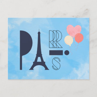 Cartão postal Paris