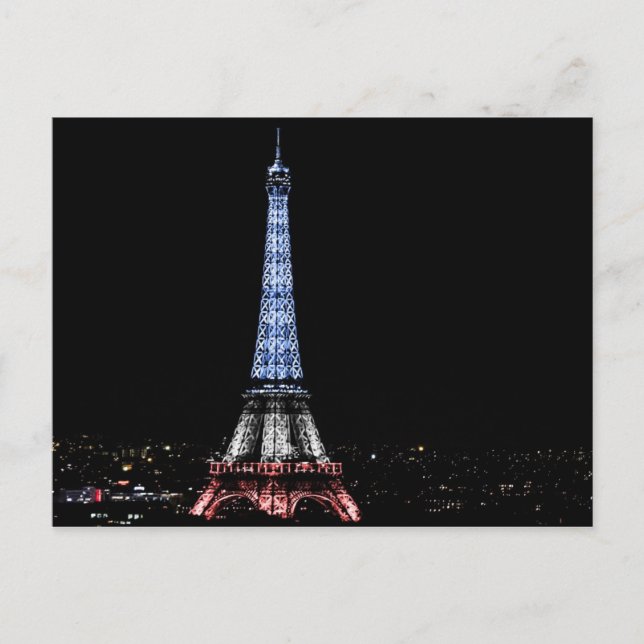 Cartão Postal Paris (Frente)