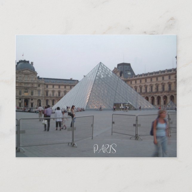 Cartão postal Paris (Frente)