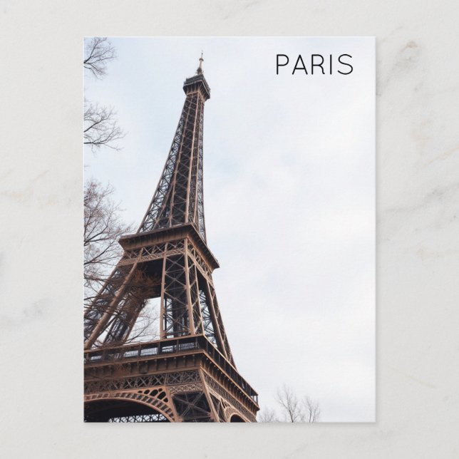 Cartão Postal Paris (Frente)