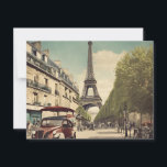 Cartão postal Paris<br><div class="desc">Cartão postal de Paris,  cartão postal francês,  feriado europeu. Paris,  França</div>