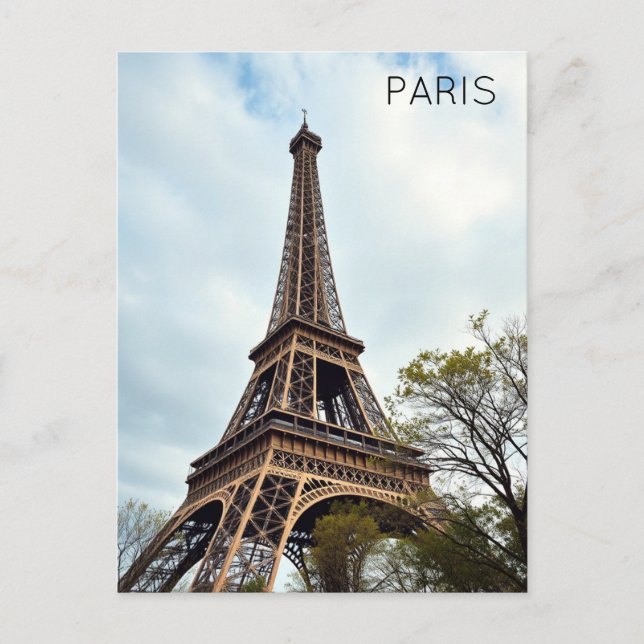 Cartão Postal Paris (Frente)