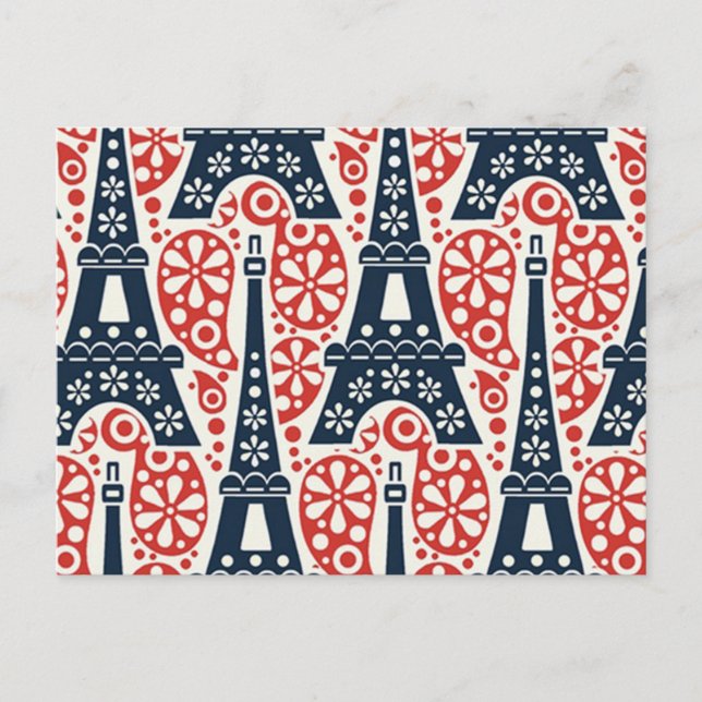 Cartão postal Paris (Frente)