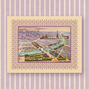 Cartão postal Paris