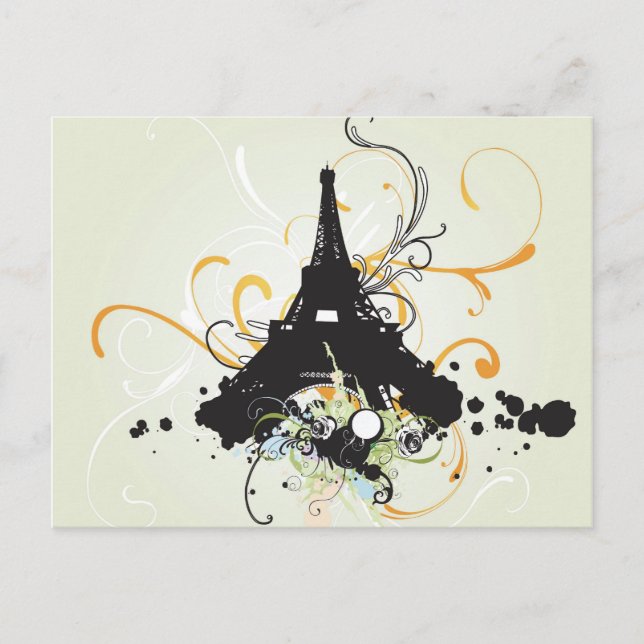 Cartão postal Paris (Frente)