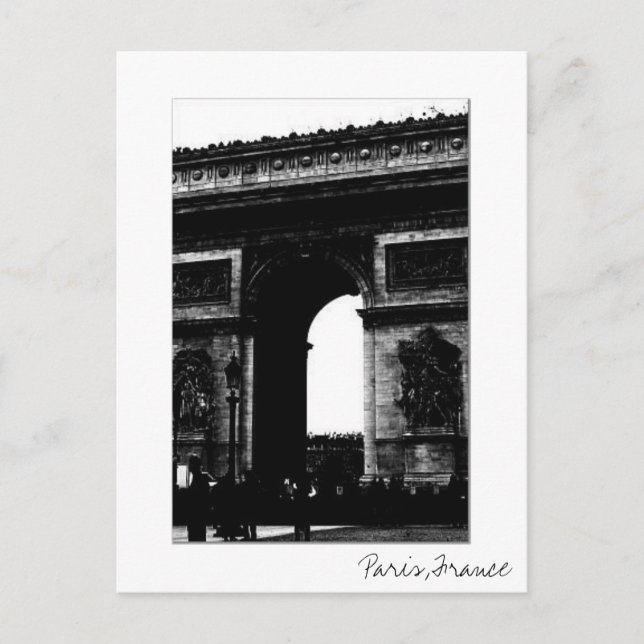 Cartão postal Paris (Frente)
