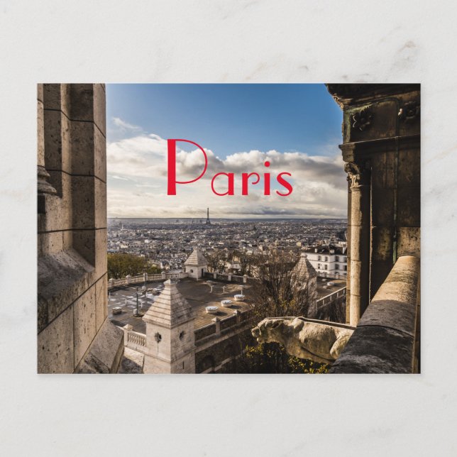 Cartão Postal paris (Frente)