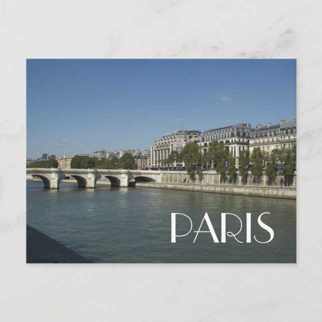 Cartão Postal Paris (Frente)
