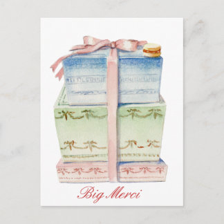 Cartão Postal Paris Cadeaux