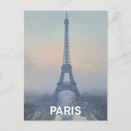Cartão Postal Paris Eiffel Tower