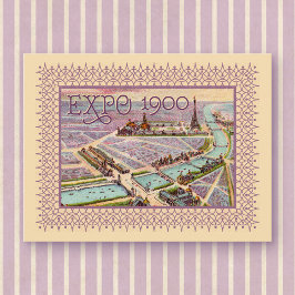 Cartão postal Paris Expo 1900