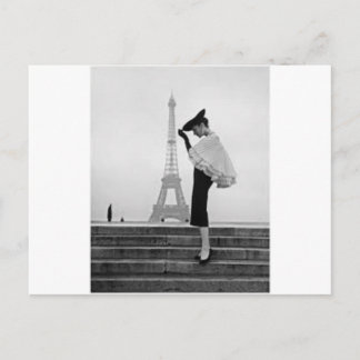 Cartão Postal Paris Fashion