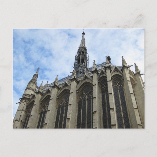 Cartão Postal Paris França (Frente)