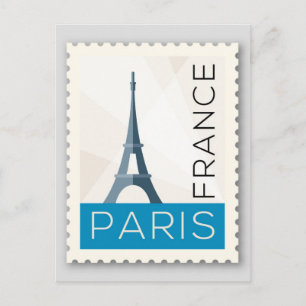 Cartão Postal Paris França