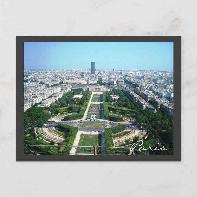 Cartão Postal Paris, França (Frente)