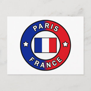 Cartão Postal Paris França