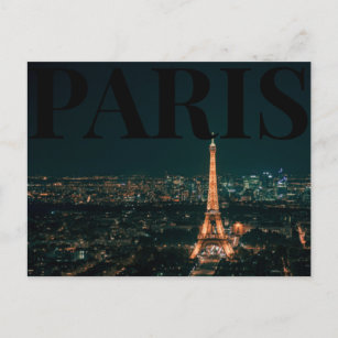Cartão postal Paris, França