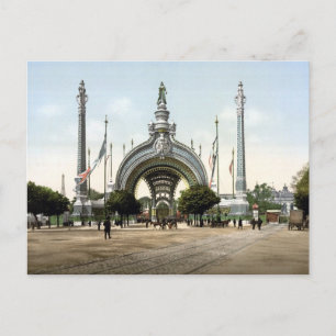 Cartão Postal Paris, França Exposição Universal 1900