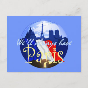 Cartão postal PARIS France