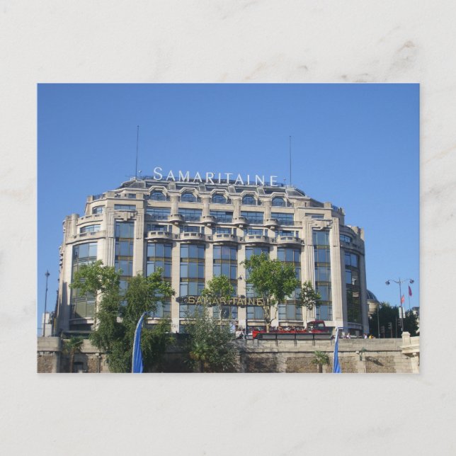 Cartão Postal Paris - La Samaritaine - (Frente)
