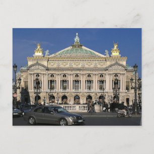 Cartão Postal Paris - Op � ra national -