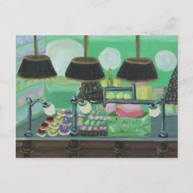 Cartão Postal "Paris Patisseries" (Frente)