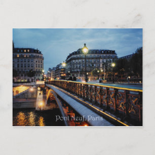 Cartão Postal Paris Postcard
