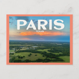 Cartão Postal Paris (Texas) de Above