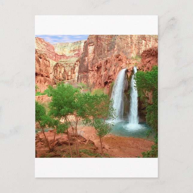 Cartão Postal Park Dreamland Havasu Falls Grand Canyon (Frente)